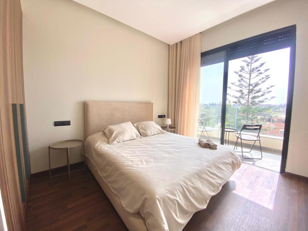 New Modern 1 Bedroom 1Min Fr Tramway Казабланка Екстериор снимка